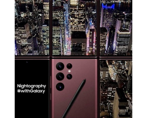 Samsung Galaxy S22 Ultra 12/256GB S908E (Snapdragon 8 Gen1) burgundy (бургунди)