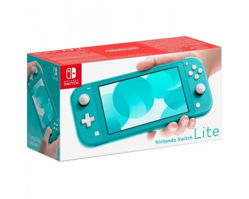 Игровая приставка Nintendo Switch Lite 32 ГБ бирюзовая JP