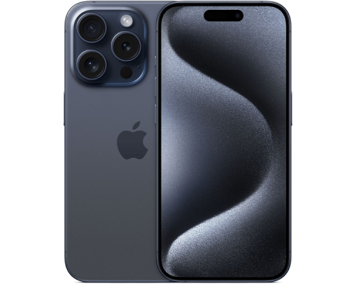 Apple iPhone 15 Pro 1TB Dual: nano SIM + eSim titanium blue (титановый синий)