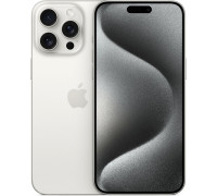 Apple iPhone 15 Pro Max 256GB Dual: nano SIM + eSim titanium white (титановый белый)