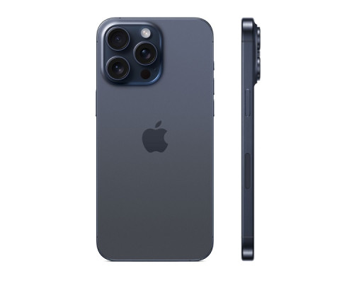 Apple iPhone 15 Pro Max 1TB Dual: nano SIM + eSim titanium blue (титановый синий)