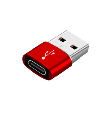 Переходник Faison P8 USB/Type-C красный