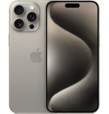 Apple iPhone 15 Pro Max 512GB Dual: nano SIM + eSim natural titanium (титан)