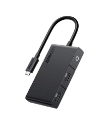 Хаб Anker Type-C 5 in1 A8356 2Type C/2 USB /HDMI черный EAC