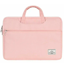 Сумка для ноутбука Wiwu ViVi Laptop Handbag для Macbook 15.6" розовая