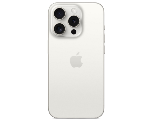 Apple iPhone 15 Pro 128GB Dual: nano SIM + eSim titanium white (титановый белый)